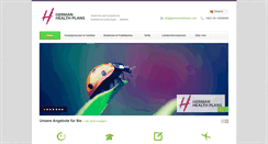 Desktop Screenshot of germanhealthplans.com